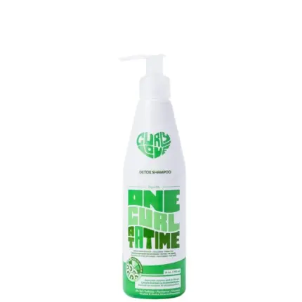 Curly Love Champú Detox 290ml, limpia y purifica el cuero cabelludo